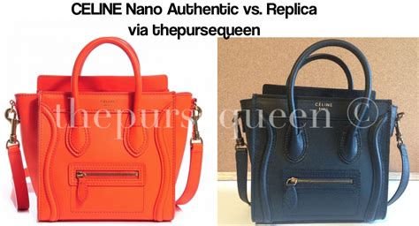 celine nano fake|real celine purses.